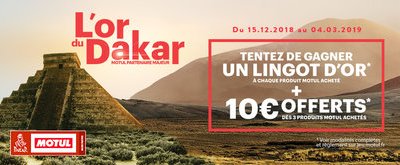 L’Or du Dakar – Motul