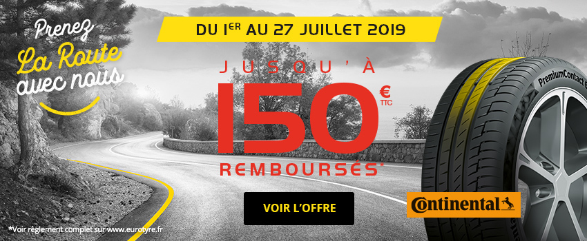 Promotion Continental Made in France – Juillet 2019