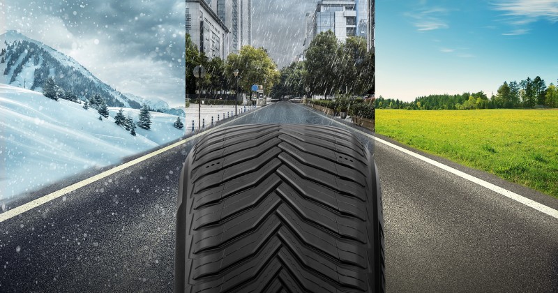 Le pneu Michelin CrossClimate 2 offre des performances exceptionnelles quelles que soient les conditions climatiques.