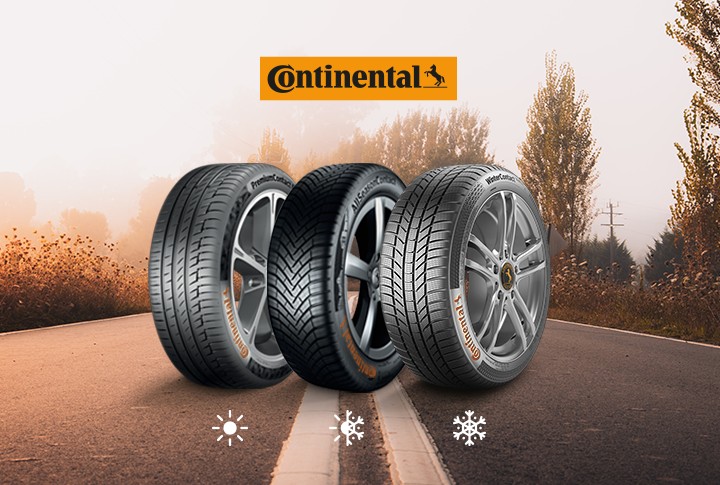 Continental, la marque de pneus incontournable.