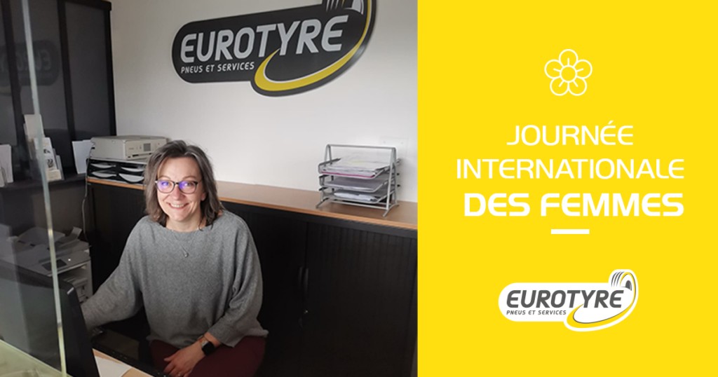 Sandrine, gérante du Centre Eurotyre Vauzelles Pneus à Varennes Vauzelles