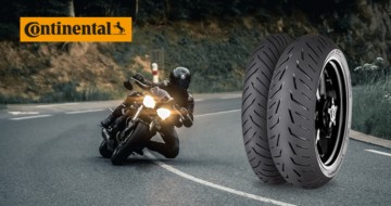 Visuel de présentation du pneu moto ContiRoadAttack 4