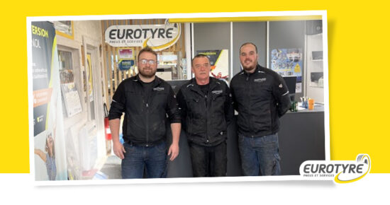 équipe du garage Eurotyre pneus Balanche