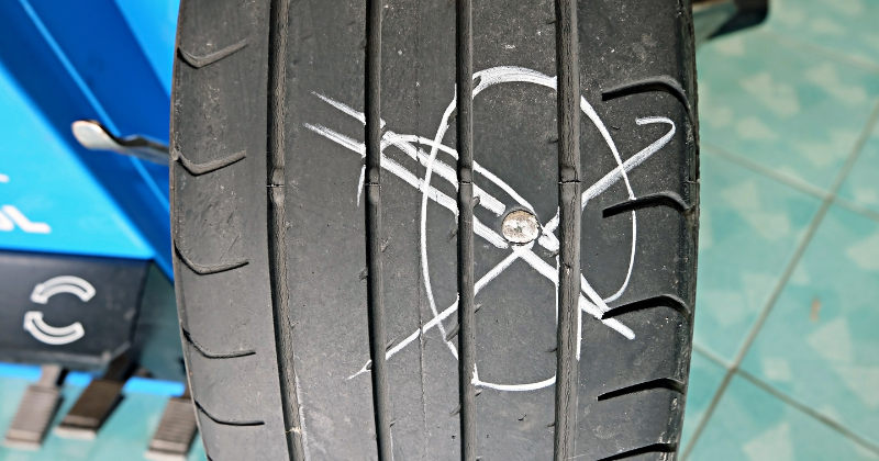 Bande de Réparation de Pneus en Caoutchouc pour Voiture, Pièces de