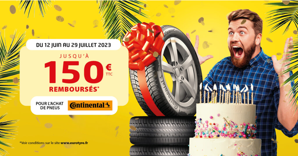 Promos Anniversaire : Pneus et Entretien auto