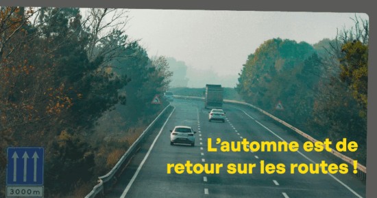 Chaussée glissante et visibilité : 3 conseils pour conduire en automne