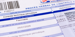 procès verbal de contrôle technique